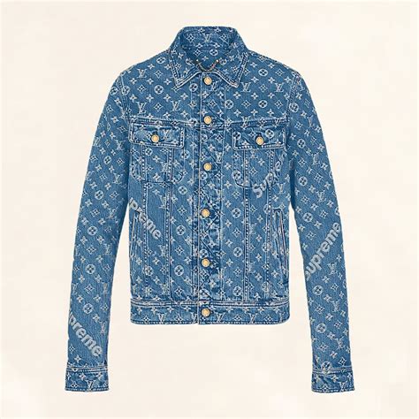 louis vuitton jean jacket replica|louis vuitton monogram denim jacket.